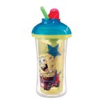 0735282154812 - SPONGEBOB SQUAREPANTS INSULATED STRAW CUP COLORS MAY VARY
