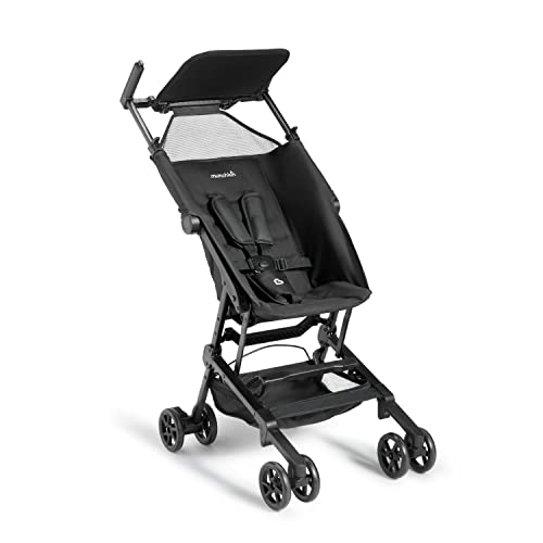 0735282380501 - MUNCHKIN SPARROW ULTRA COMPACT TRAVEL STROLLER FOR BABIES & TODDLERS, BLACK