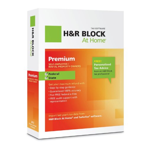 0735290103963 - H&R BLOCK AT HOME 2012 PREMIUM