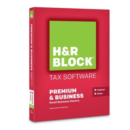0735290105608 - H&R BLOCK TAX SOFTWARE PREMIUM & BUSINESS 2015 FEDERAL+STATE