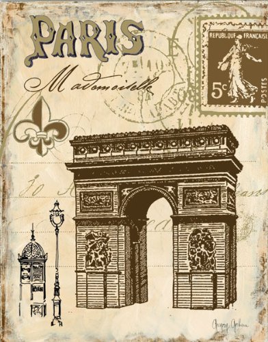0735385900576 - PARIS FRANCE LANDMARK ARC DE TRIOMPHE POSTER PRINT; ONE 11X14IN POSTER PRINT