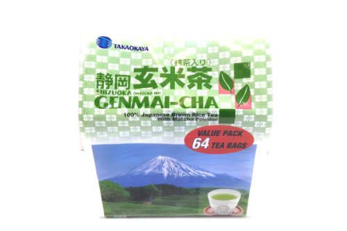 0735407612050 - SHIZUOKA MATCHA GENMAI-CHA (100% JAPANESE BROWN RICE TEA (PACK OF 1)