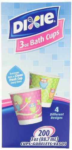 0735591304519 - DIXIE 3 OUNCE CUPS, ASSORTED PATTERNS, 200 COUNT BOX BY DIXIE