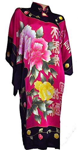 0735810610025 - AMAZING GRACE CHINESE HAND PAINTED SILK MUMU TICKLED PINK (TICKLED PINK)