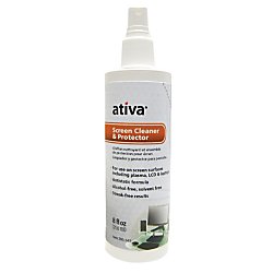 0735854813475 - ATIVA SCREEN CLEANER PROTECTOR, 8 OZ