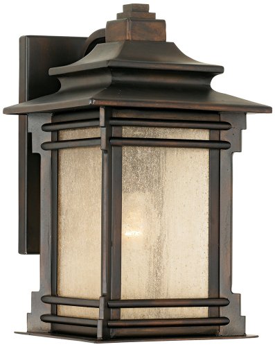 0736101321712 - FRANKLIN IRON WORKS HICKORY POINT 12 HIGH OUTDOOR LIGHT