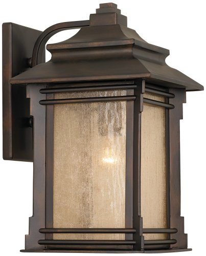 0736101321729 - FRANKLIN IRON WORKS™ HICKORY POINT 15 HIGH OUTDOOR LIGHT