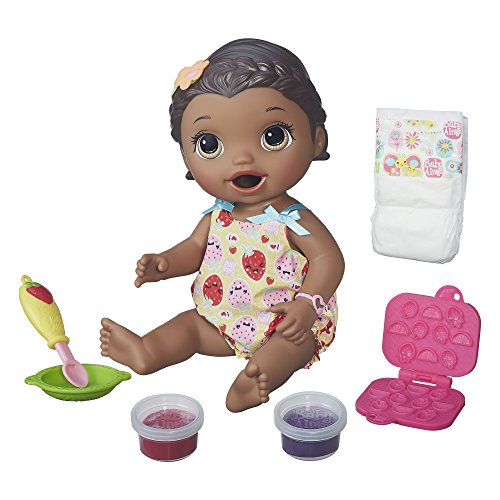 0736126990375 - BABY ALIVE SUPER SNACKS SNACKIN' LILY (AFRICAN AMERICAN)