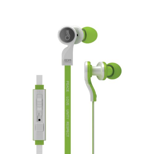 0736211206565 - MEE AUDIO EDM UNIVERSE D1P IN-EAR HEADPHONES WITH HEADSET FUNCTIONALITY (UNITY/GREEN)