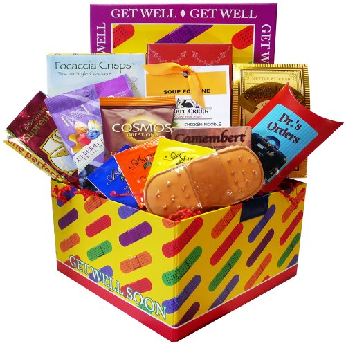 0736211595249 - ART OF APPRECIATION GIFT BASKETS GET WELL SOON BAND AID CARE PACKAGE GIFT BOX