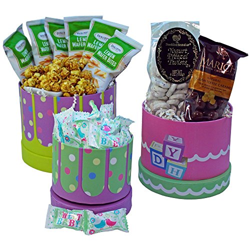 0736211803832 - ART OF APPRECIATION GIFT BASKETS CONGRATULATIONS BABY GIFT TOWER, NEUTRAL BOY OR GIRL