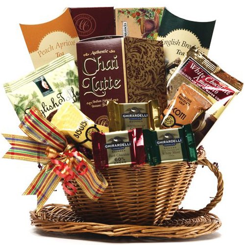 0736211805539 - ART OF APPRECIATION GIFT BASKETS YOU'RE MY CUP OF TEA AND TREATS GIFT BASKET