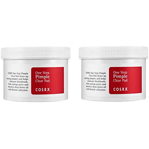 0736313797282 - COSRX ONE STEP PIMPLE CLEAR PADS, 2 PACK - ACNE CONTROL, BLACKHEAD REMOVAL, SKIN EXFOLIATION