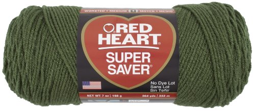 0073650766657 - COATS & CLARK YARN RED HEART SUPER SAVER YARN MEDIUM THYME
