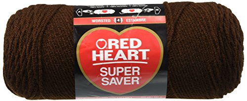 0073650909313 - COATS & CLARK YARN RED HEART SUPER SAVER YARN COFFEE