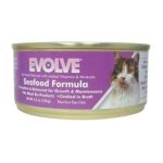 0073657001607 - EVOLVE CANNED CAT FOOD SEAFOOD