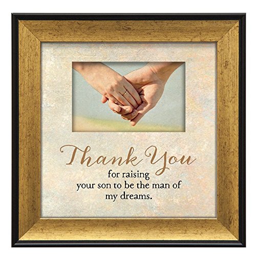 0736655110244 - IMAGINE DESIGN THANK/SON TOUCHING THOUGHTS FRAMED WALL ART, 7.5 X 7.5