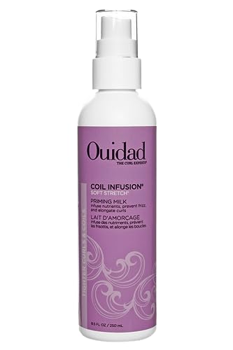 0736658486155 - OUIDAD COIL INFUSION SOFT STRETCH CURL PRIMING MILK - PRIMER & LEAVE-IN TREATMENT - MOISTURIZES, DEFINES, AND STRENGTHENS - 8.5 OZ