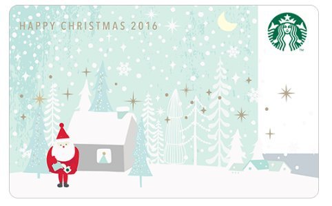 0736842656227 - STARBUCKS HOLIDAYS 2016 CHRISTMAS LIMITED EDITION NEW COLLECTIBLE GIFT CARDS SANTA BARISTA