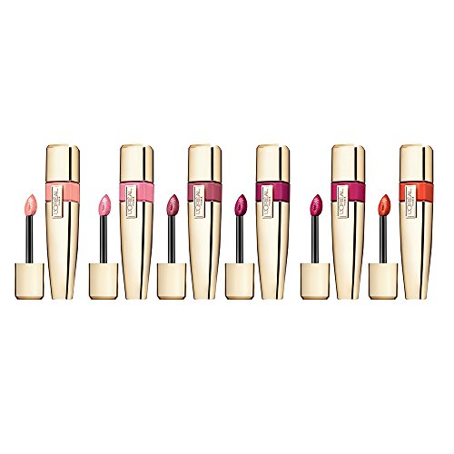 0736902325735 - L'OREAL PARIS COLOUR RICHE CARESSE WET SHINE STAIN, SET OF 6 (PINK RESISTANCE, ROSE ON AND ON, LILAC EVER AFTER, BERRY PERSISTENT, PERSISTENT, INFINITE FUCHSIA, CORAL TATTOO)