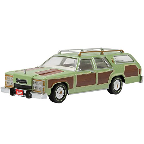0736983513021 - NEW 1:43 GREENLIGHT COLLECTION NATIONAL LAMPOON'S VACATION - GREEN WAGON QUEEN FAMILY TRUCKSTER DIECAST MODEL CAR BY GREENLIGHT