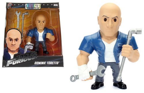 0736983527158 - NEW 6 JADA TOYS ACTION FIGURE COLLECTION - METALS FAST & FURIOUS DOMINIC TORETTO M306 ACTION FIGURES BY JADA TOYS