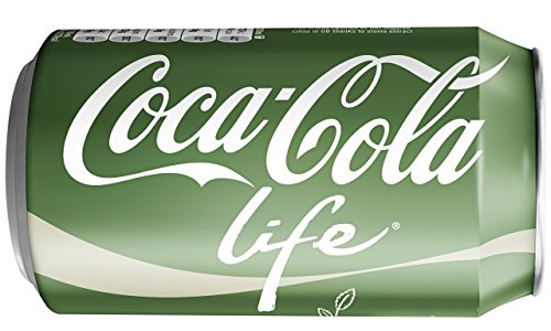 0736983893987 - COKE LIFE REDUCED CALORIE COCA COLA WITH STEVIA 12 OZ CANS - CASE OF 12