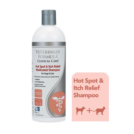 0736990013309 - VETERINARY FORMULA CLINICAL CARE MEDICATED SHAMPOO HOT SPOT & ITCH RELIEF
