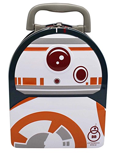 0737079117598 - STAR WARS: THE FORCE AWAKENS EMBOSSED BB-8 COVER TIN LUNCH BOX