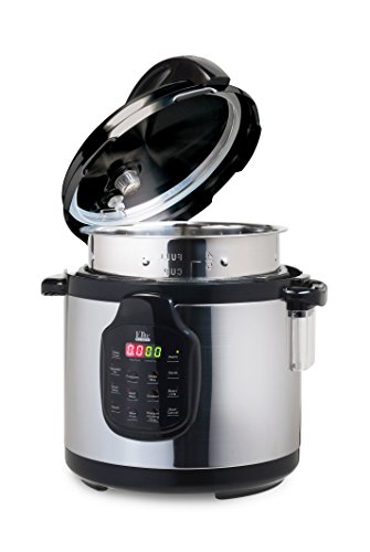 0737079448739 - ELITE PLATINUM EPC-678SS 6 QT ELECTRIC STAINLESS STEEL PRESSURE COOKER WITH STAI