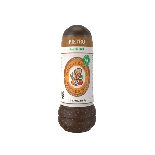 0737229001128 - ANGELO PIETRO DRESSING, SESAME AND MISO, 9.3-OUNCE