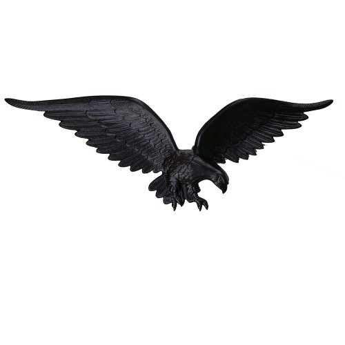 0737276009016 - MONTAGUE METAL PRODUCTS FLAGPOLE WALL EAGLE, 24-INCH, BLACK