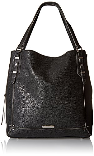 0737443162032 - NINE WEST NEW FRONTIER TOTE BAG, BLACK, ONE SIZE