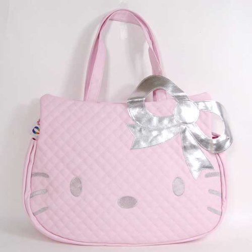 0737534901281 - HELLO KITTY SHOPPING SHOULDER TOTE HAND BAG CUTE PINK
