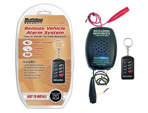 0737676008022 - BULLDOG SECURITY ALARM WITH 2 WIRE HOOK UP