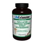 0737870146964 - TRIPLE ACTION CRUCIFEROUS VEGETABLE EXTRACT WITH RESVERATROL 60 VCAPS