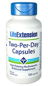 0737870171416 - LIFE EXTENSION TWO PER DAY CAPSULES, 120 COUNT
