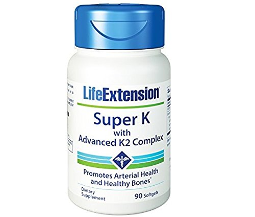 0737870183495 - SUPER K WITH ADVANCED K2 COMPLEX LIFE EXTENSION 90 SOFTGEL