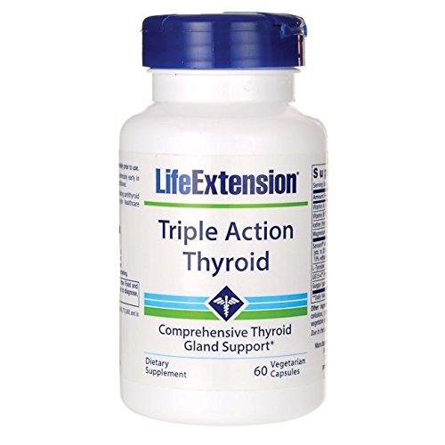 0737870200369 - LIFE EXTENSION TRIPLE ACTION THYROID, 60 EA