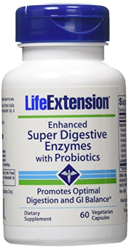 0737870202264 - LIFE EXTENSION ENHANCED SUPER DIGESTIVE ENZYME WITH PROBIOTICS, 60 COUNT
