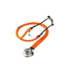 0073796412074 - DUAL HEAD STETHOSCOPE SILVER CHESTPIECE RED TUBING 73412RED CATEGORY SELF CARE PRODUCTS