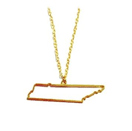 0737989541247 - STATE OF TENNESSEE GOLD TONE NECKLACE