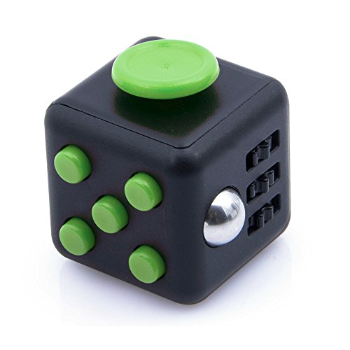 0738095183918 - GREEN FIDGET CUBE TOY CHRISTMAS GIFT ! ANXIETY ATTENTION STRESS RELIEF FOR ADULT