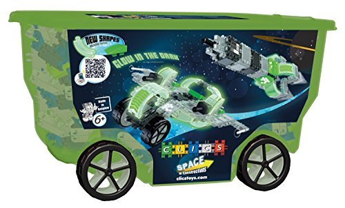 0738345787170 - CLICS TOYS SPACE ROLLERBOX TOY, 400-PIECE BY CLICS