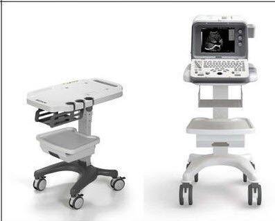 0738435105747 - DELUXE MOBILE TROLLEY CART FOR ULTRASOUND IMAGING SYSTEM