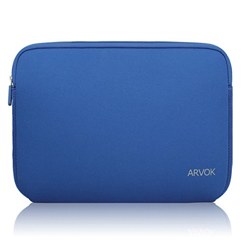 0738470533260 - ARVOK 17-17.3 INCH LAPTOP SLEEVE MULTI-COLOR & SIZE CHOICES CASE/WATER-RESISTANT NEOPRENE NOTEBOOK COMPUTER POCKET TABLET BRIEFCASE CARRYING BAG/POUCH SKIN COVER FOR ACER/ASUS/DELL/LENOVO, DARK BLUE