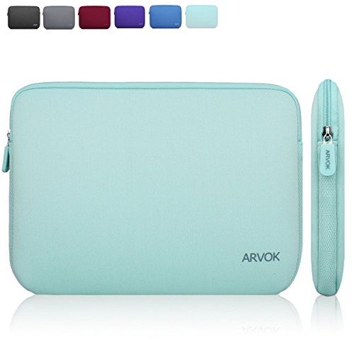 0738470554661 - ARVOK 17 17.3 INCH WATER-RESISTANT NEOPRENE LAPTOP SLEEVE/NOTEBOOK COMPUTER POCKET CASE/TABLET BRIEFCASE CARRYING BAG/POUCH SKIN COVER FOR ACER/ASUS/DELL/FUJITSU/LENOVO/HP/SAMSUNG/SONY(LIGHT GREEN)