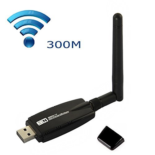 0738470556047 - GLAM HOBBY 300MBPS 300M USB WIRELESS ADAPTER WIFI LAN NETWORK CARD IEEE 802.11B/G/N ANTENNA