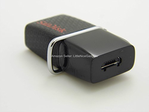 0738470563175 - LITTLE NICE RETRACTABLE FLASH DRIVE FOR MOBILE PHONE, TABLE PC OTG AND COMPUTERS 32GB USB3.0