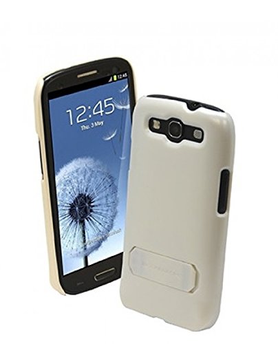 0738516387178 - BODY GLOVE ELITE STAND HARD SHIELD COVER SNAP ON CASE FOR AT&T, T-MOBILE, SPRINT, VERIZON, U.S. CELLULAR SAMSUNG GALAXY S III I9300 I747 I535 L710 T999-WHITE